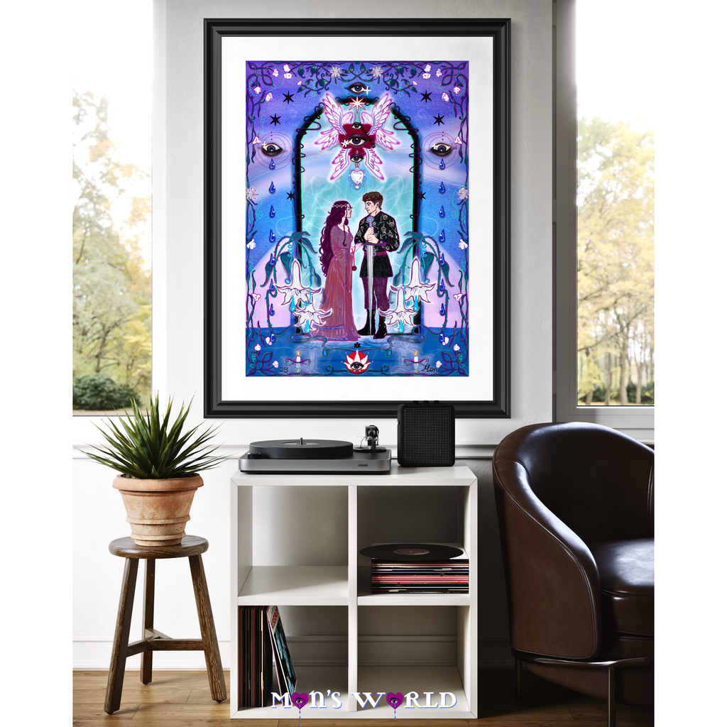 His Faire Maiden - Fine Art Print