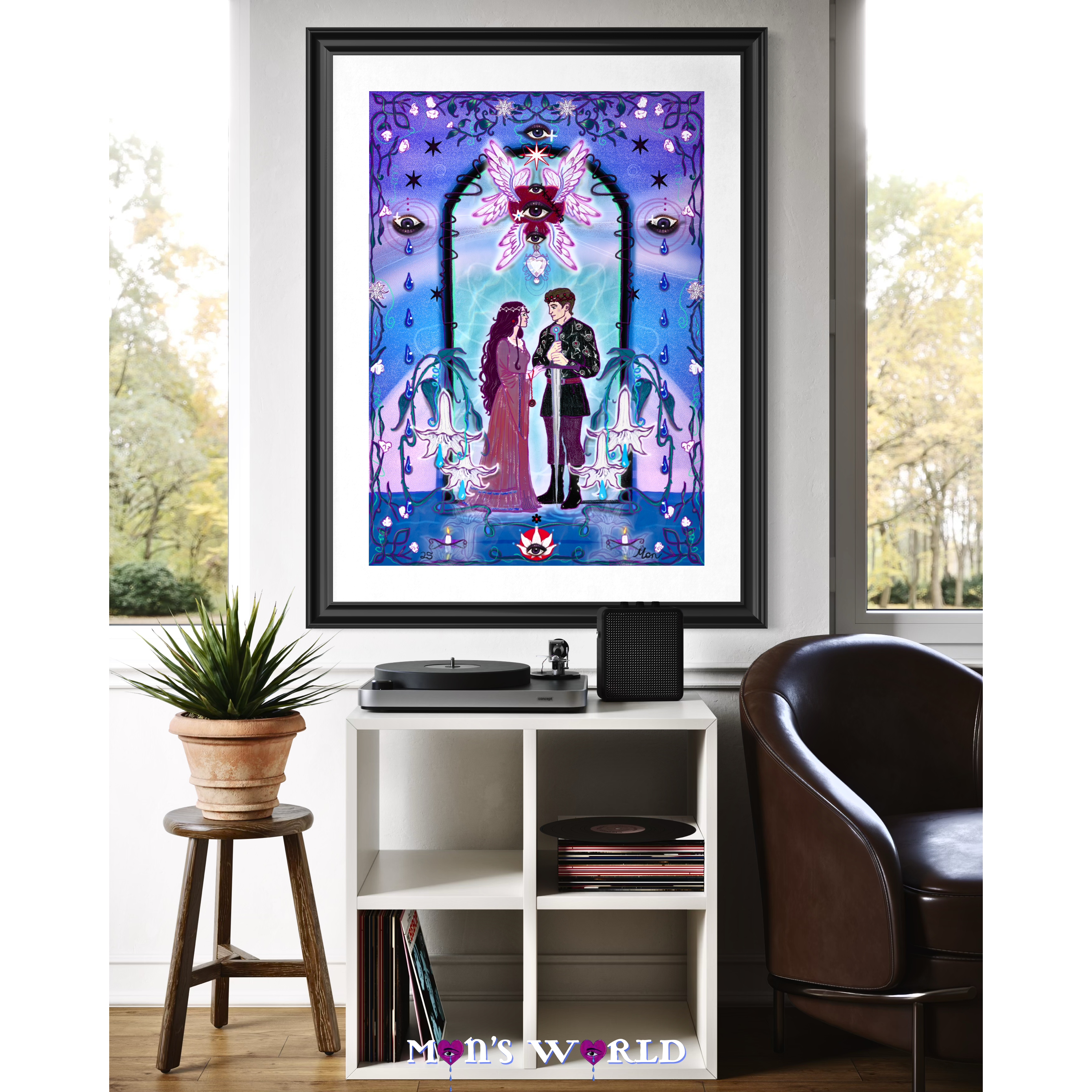His Faire Maiden - Fine Art Print