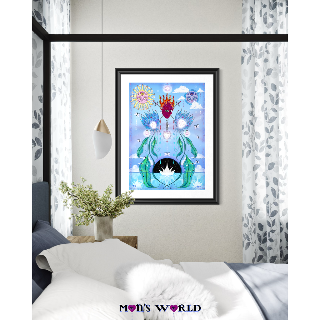 Dance of Flowers - Fine Art Print
