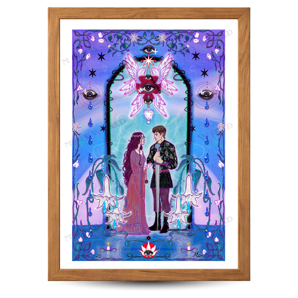 His Faire Maiden - Fine Art Print